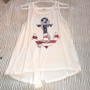 High low anchor tank